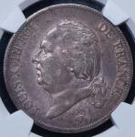 5 франков 1822 (Франция) (в слабе)
