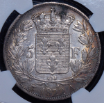 5 франков 1822 (Франция) (в слабе)