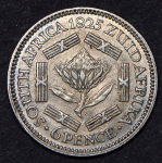 6 пенсов 1925 (ЮАР)