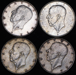 Набор из 9-ти монет 2 кроны 1938 "300 лет поселению Делавэр" (Швеция)