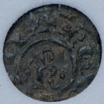 1 денарий 1263-1266 (Мессина, Сицилия) (в слабе)