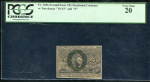 25 центов 1863 (США) (в слабе)