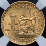 1 франк 1924 (Монако) (в слабе)