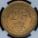 2 франка 1924 (Монако) (в слабе)