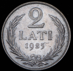 2 лата 1925 (Латвия)