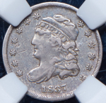 5 центов 1837 (США) (в слабе)