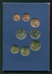 Годовой набор евро-монет "Вена" 2002 (Австрия) (в п/у)