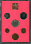 Годовой набор монет Великобритании и Северной Ирландии 1973 (в п/у)