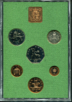 Годовой набор монет Великобритании и Северной Ирландии 1975 (в п/у)