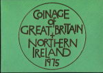 Годовой набор монет Великобритании и Северной Ирландии 1975 (в п/у)