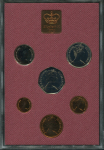 Годовой набор монет Великобритании и Северной Ирландии 1979 (в п/у)