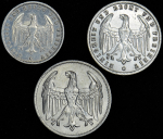 Набор из 3-х монет 1922-1923 (Германия)