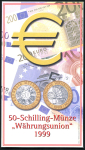 Набор из 3-х монет 50 шиллингов (в буклетах) (Австрия)