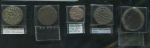 Набор из 5-ти монет (Индия) (в самодельных запайках)