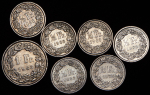 Набор из 7-ми монет (Швейцария)